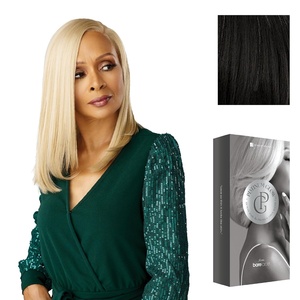 image:imageSensationnel Platinum Glow 13x6 WigEmmeline 1 JETBLACKSILVERWHISPER