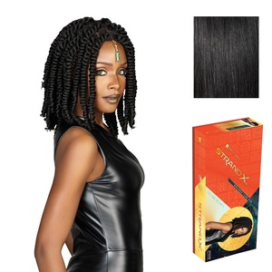 image:imageSensationnel Strand X Full Braided Lace Wig  Unit 8 1 JETBLACK1 JETBLACK
