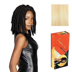 image:imageSensationnel Strand X Full Braided Lace Wig  Unit 8 1 JETBLACK613 BLONDE
