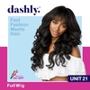 image:imageSensationnel Dashly WigUnit 21 1 JETBLACKBALAYAGECHOCOLATE