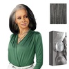 image:imageSensationnel Platinum Glow 13x6 WigCelestine 1 JETBLACKSTEELGRAY