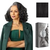 image:imageSensationnel Platinum Glow 13x6 WigJosephine 1 JETBLACKSLATEGRAY