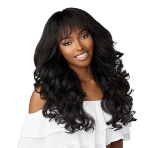 image:imageSensationnel Dashly WigUnit 21 1 JETBLACKBALAYAGELIGHTASHBLONDE