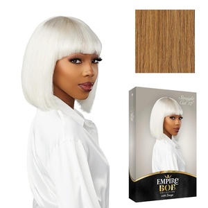 image:imageSensationnel Empire Bob Humanhair WigStraight Cut 10 inchHONEYBLONDE