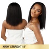 image:imageSensationnel Half WigKinky Straight 18 Inch NATURALNATURALBLACK