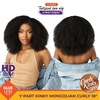 image:imageSensationnel CKCO Kinkyedges WigKinky Mongolian Curly 18 Inch 1 JETBLACKF1B27