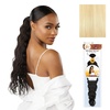 image:imageSensationnel CKCO Synthetic BundleMist Wave 18 inch 1 JETBLACK613 BLONDE