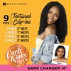 image:imageSensationnel Curls Kinksandco Clip inGame Changer 14 Inch 1 JETBLACKTH2BG