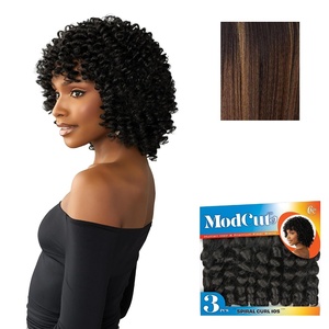 image:imageSensationnel Curls Kinksandco ModCut 3pcSpiral Curl 10S 1 JETBLACKBALAYAGEHAZELNUT