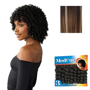 image:imageSensationnel Curls Kinksandco ModCut 3pcSpiral Curl 10S 1 JETBLACKBALAYAGEMOCHA