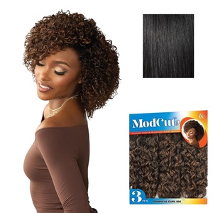 image:imageSensationnel Curls Kinksandco ModCut 3pcTropical Curl 10S 1 JETBLACK1 JETBLACK