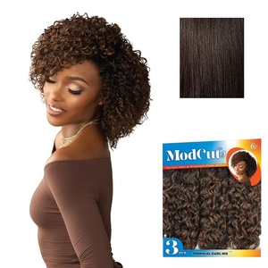 image:imageSensationnel Curls Kinksandco ModCut 3pcTropical Curl 10S 1 JETBLACK2 DARKBROWN