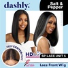 image:imageSensationnel Dashly Lace Saltandpepper WigSp Unit 5 1 JETBLACKHL1B280