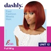 image:imageSensationnel Dashly WigUnit 12 1 JETBLACKT2RED