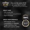 image:imageSensationnel Empire Bob Humanhair WigBubble Cut 1 JETBLACK1B OFFBLACK