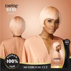 image:imageSensationnel Empire Bob Humanhair WigMushroom Cut 1 JETBLACKM44