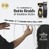 image:imageSensationnel Empire Bulk BraidingWater Wave2 pack 14 inch 1 JETBLACK1 JETBLACK