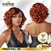 image:imageSensationnel Empire Curly Human HairFinger Roll 10S1 JETBLACK1 JETBLACK
