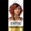 image:imageSensationnel Empire Curly Human HairFinger Roll 10S1 JETBLACK1B OFFBLACK