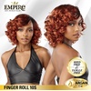 image:imageSensationnel Empire Curly Human HairFinger Roll 10S1 JETBLACK2 DARKBROWN