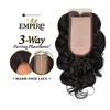 image:imageSensationnel Empire Humanhair Lace ClosureBody Wave 12 Inch1 JETBLACK1 JETBLACK