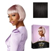 image:imageSensationnel Empire Bob Humanhair WigBubble Cut 1 JETBLACK1B OFFBLACK