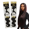 image:imageSensationnel Empire BundlesBody Wave2 pack 10 inch NATURALNATURALBLACK