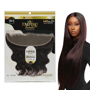 image:imageSensationnel Empire Bundle 13x4 ClosureBody Wave10 inch NATURALNATURAL