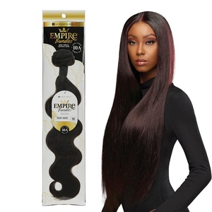 image:imageSensationnel Empire BundlesBody Wave1 pack 10 inch 613 BLONDEDARKRED