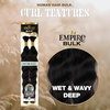 image:imageSensationnel Empire Bulk BraidingWet and Wavy Deep1pk 18in 1 JETBLACKBG BURGUNDY