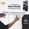 image:imageSensationnel Empire Bulk BraidingWet and Wavy French18 inch 1 JETBLACK2 DARKBROWN