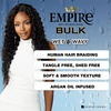 image:imageSensationnel Empire Bulk BraidingWet and Wavy French18 inch 1 JETBLACKS427