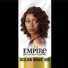 image:imageSensationnel Empire Curly Human HairOcean Wave 10S 3PCS1 JETBLACKT1B30