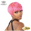 image:imageSensationnel Empire Human Hair WigCia Celebrity 1 JETBLACKHOTPINK