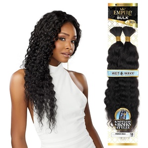image:imageSensationnel Empire Bulk BraidingWet and Wavy French18 inch 1 JETBLACK1B OFFBLACK