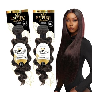 image:imageSensationnel Empire BundlesLoose Deep2 pack 10 inch NATURALNATURALBLACK