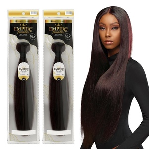 image:imageSensationnel Empire BundlesStraight2 pack 10 inch NATURAL613 BLONDE