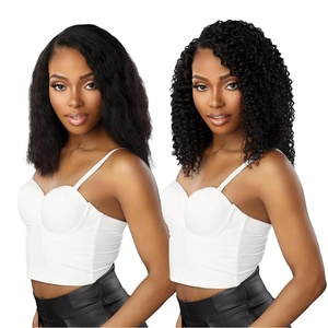 image:imageSensationnel Empire Multi WeaveWetampWavy Tropical Curl10 12 141 JETBLACK2 DARKBROWN